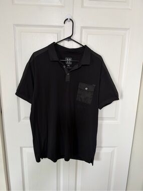 SOBK Straight Outta Brooklyn Men’s Black Polo Shirt XL NWT